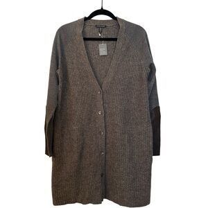 NWT Eileen Fisher long v-neck cardigan - size S